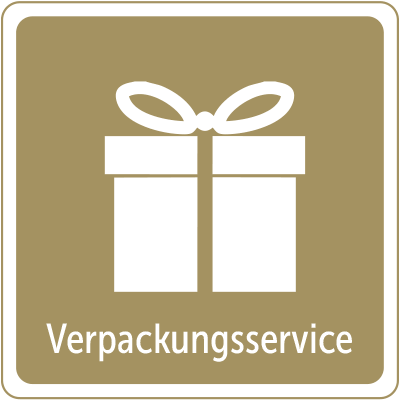 Auf Wunsch verpacken wir Ihnen Ihre gekauften Artikel als individuelles Geschenk.